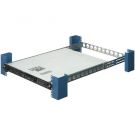 1RU Universal Rail 24in (D) with Wirebar