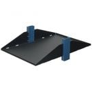 3RU 2Post Center Mount Solid Shelf 29in (D) - Flanged Down