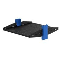 2U Heavy Duty Sliding Rack Shelf 28in Depth