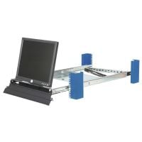 Sliding Rackmount Monitor Kit (2UMON-133) with monitor