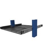 1U Dual Dry Slide 2Post Center Mount Shelf (115-4928)