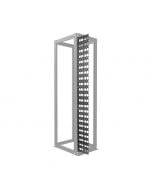 50U, 11 Inch Vertical Cable Management Bar for Open Frame Rack Model 111 (137-4650) - Installed
