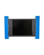 (7U-RACKMON) Flush Mount Rack Monitor - Front View of Faceplate