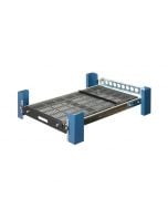 Rack Mount Sliding Shelf with CMA - Front View - 2USHL-130	