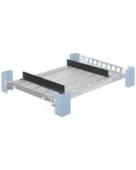 2" Shelf Stops - Side view in 4 Post - Shelf-Stop-0200