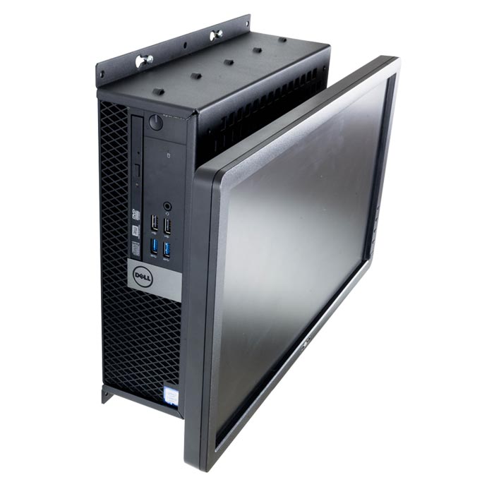 Mounts, All in one, Wall mounts, Monitor, Desktop, Rack to tower (desktop image)
