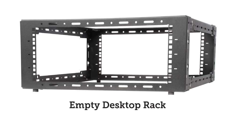Empty desktop rack (desktop image) Empty desktop rack (desktop image)